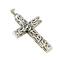 Antique Silver Filigree Cross Pendant by Bead Landing™